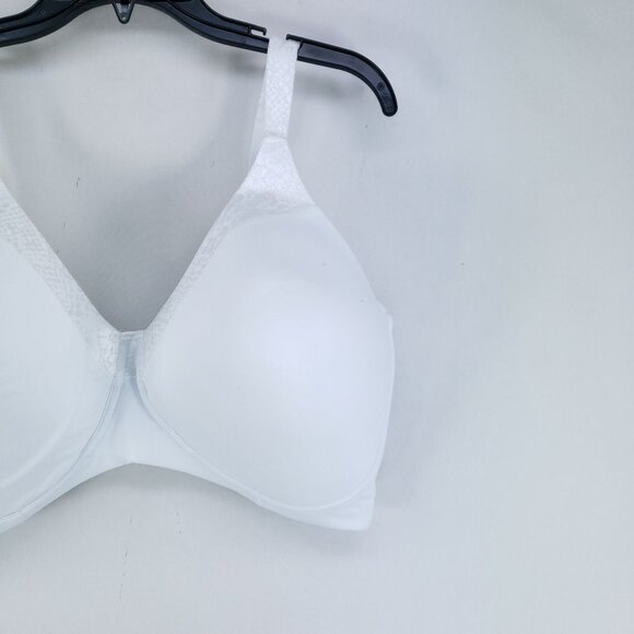 Leading Lady Luxe Side Smoothing Bra Size 44G White Wirefree - Picture 2 of 7